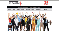 Desktop Screenshot of lapalabra.com.mx